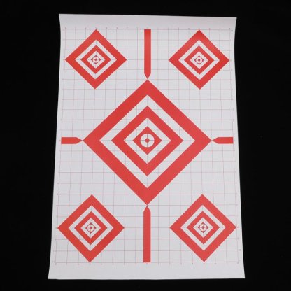 Archery Target Paper 17x25" Red Diamond Shooting Target