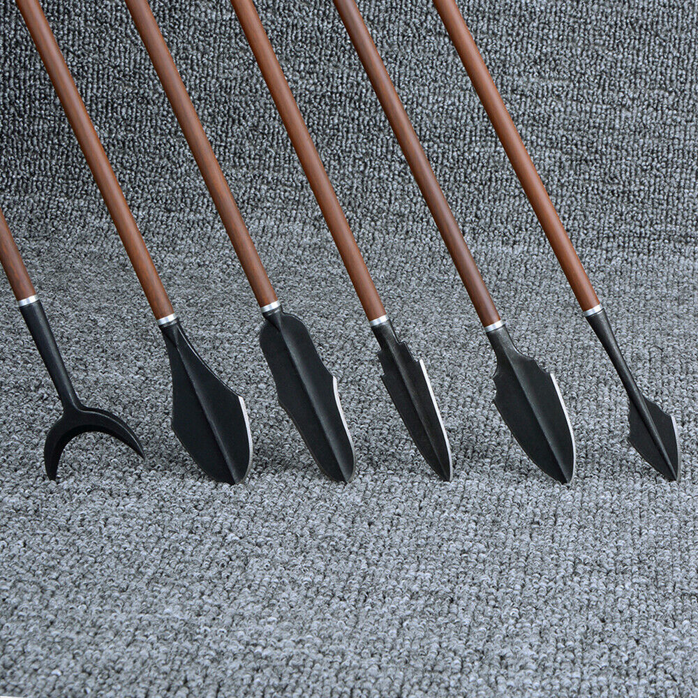 Archery Traditional Arrowhead Broadheads Screw Tip Point – AMEYXGS