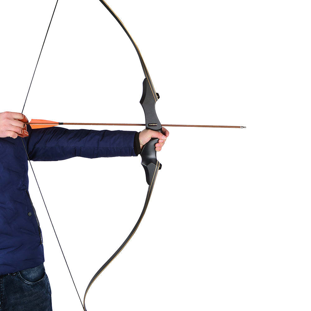 🎯F178A 58'' F171A 60'' Archery Traditional Hunting Recurve Bow 25-65Ibs-AMEYXGS Archery