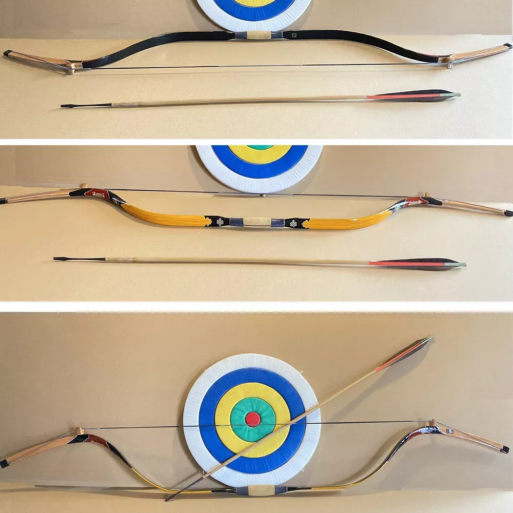 Qing Bow Archery Traditional Longbow 50-120lbs