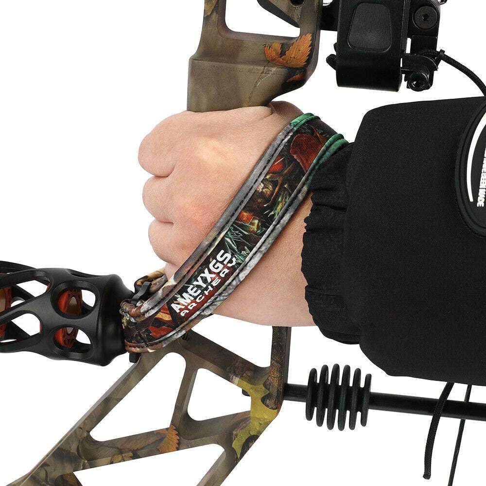 🎯Archery Wrist Sling Strap Braided Rope Compound Bow-AMEYXGS Archery