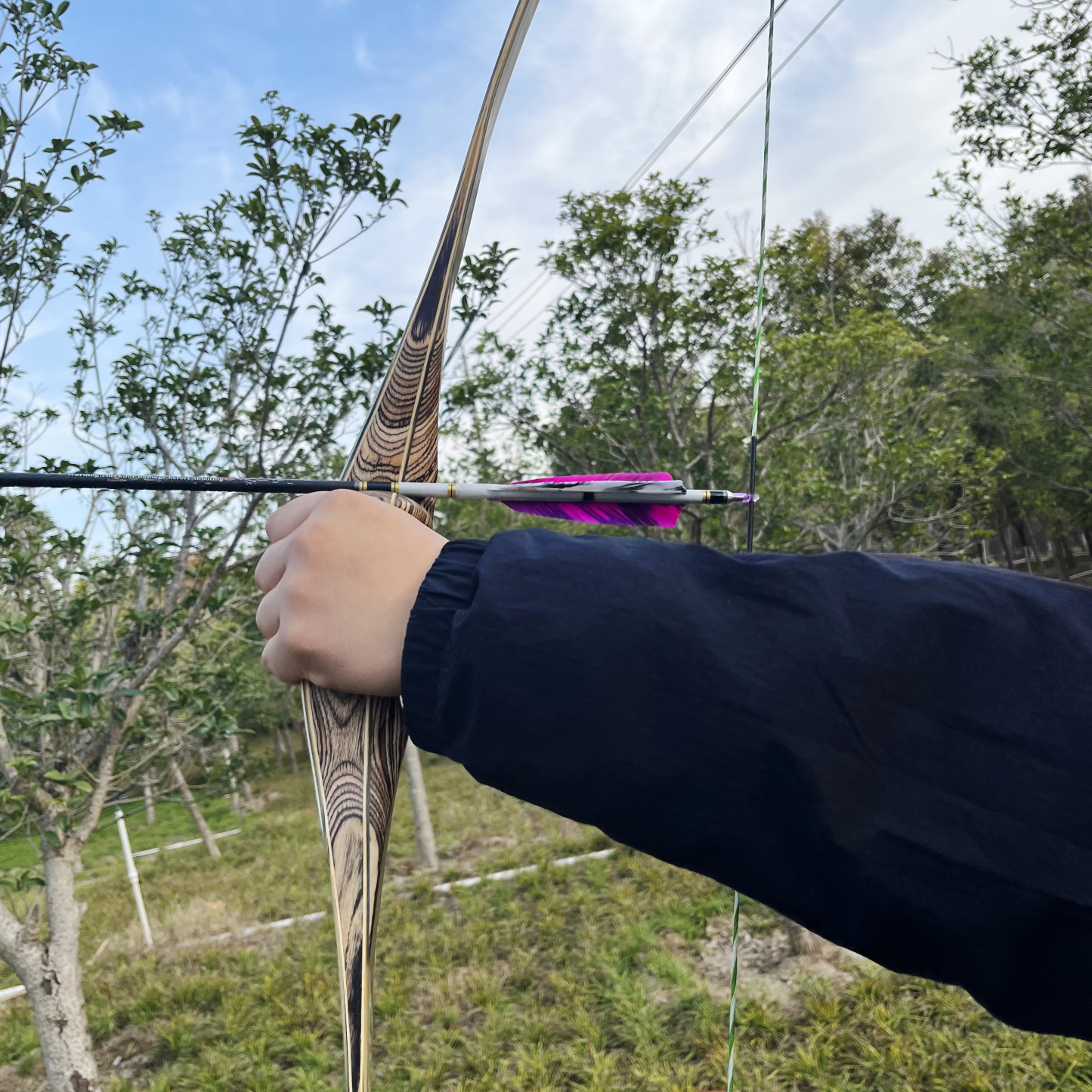 One Piece Bowhunting Archery 62'' Recurve Bow Longbow