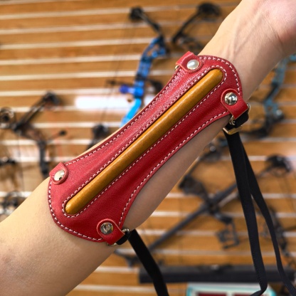 Leather Arm Guard，Traditional Archery Accessories