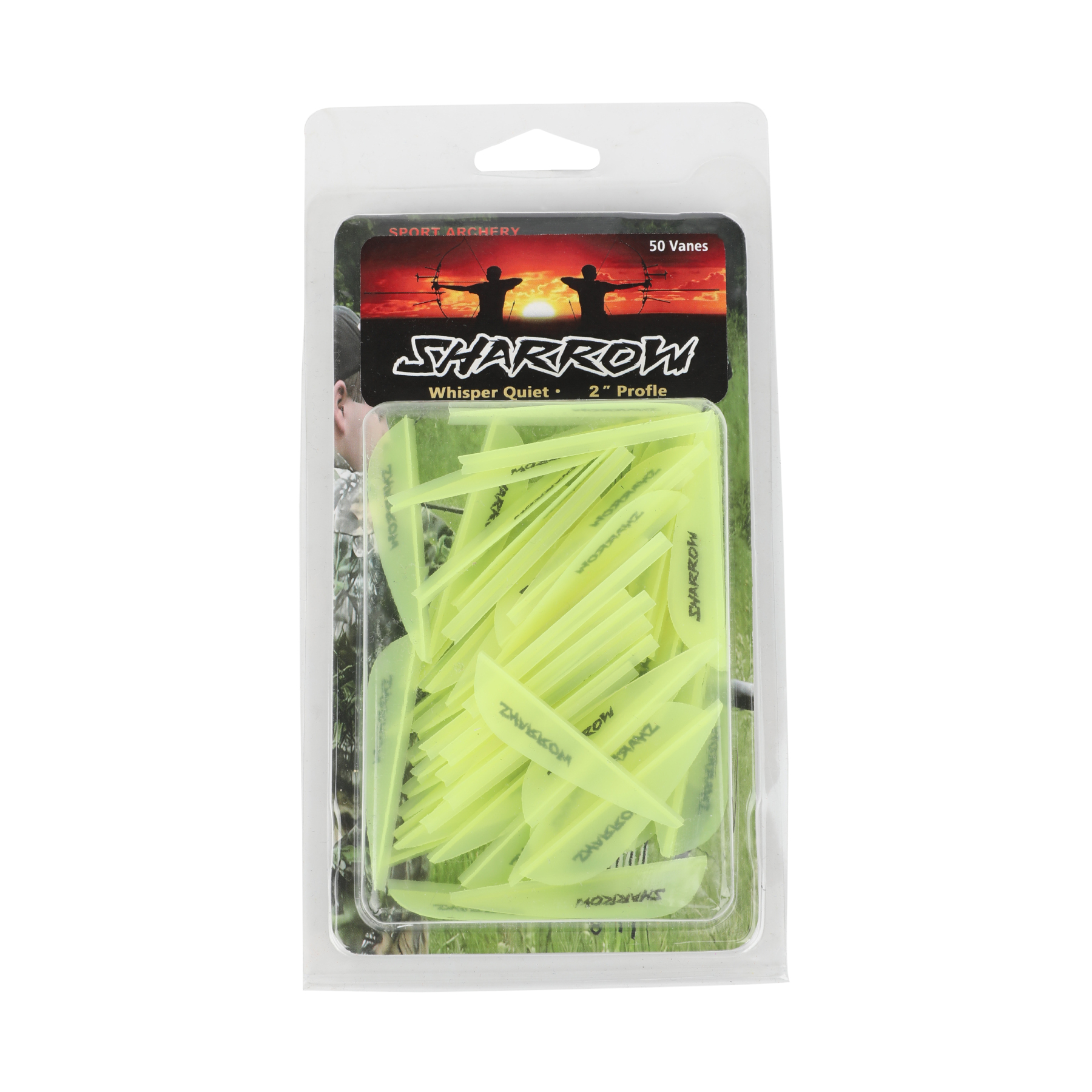 Transparent Arrow Vanes 2/3/4 Inch Hunting Archery Feather Fletching