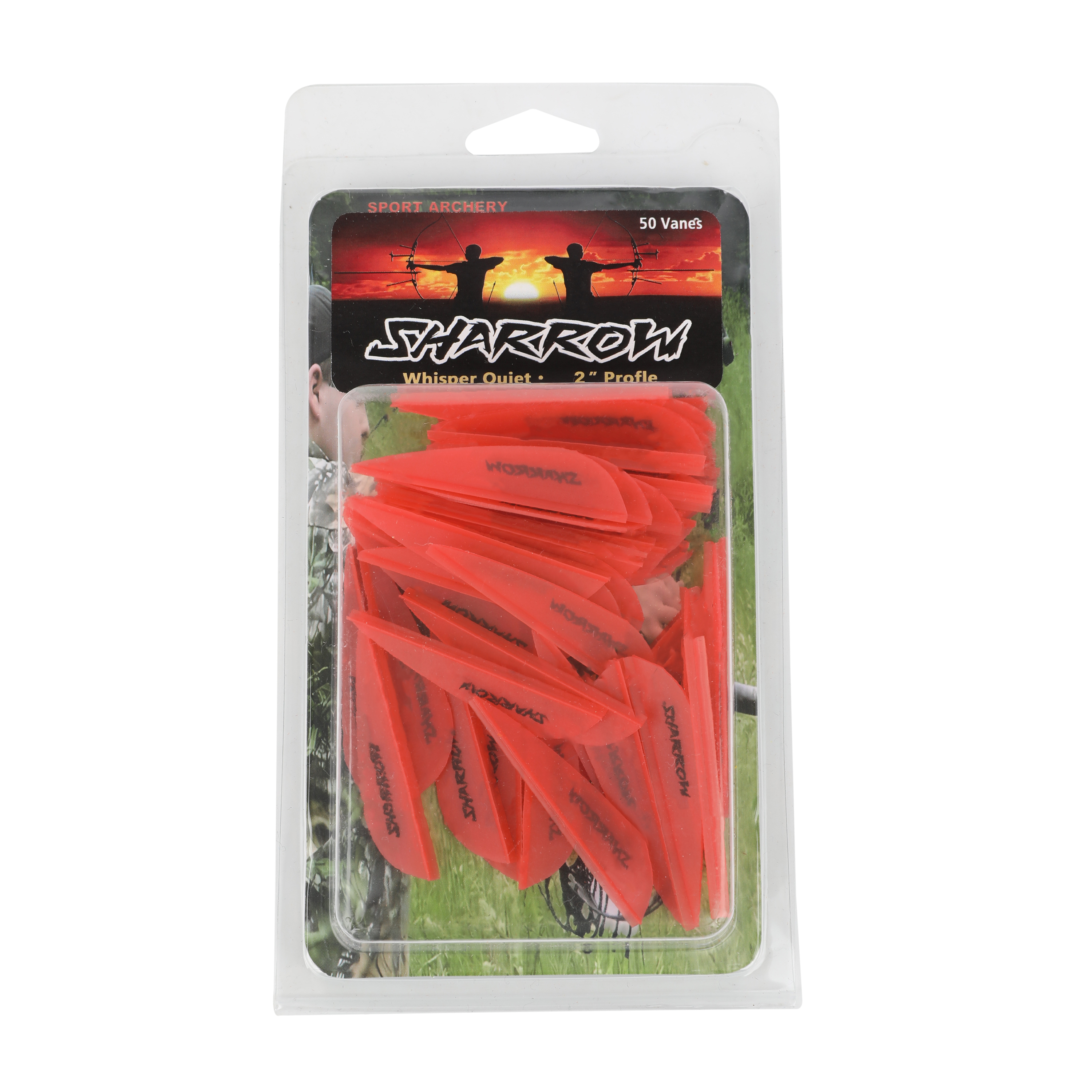 Transparent Arrow Vanes 2/3/4 Inch Hunting Archery Feather Fletching