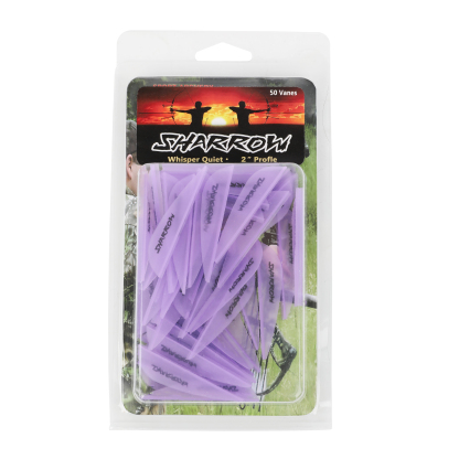 Transparent Arrow Vanes 2/3/4 Inch Hunting Archery Feather Fletching