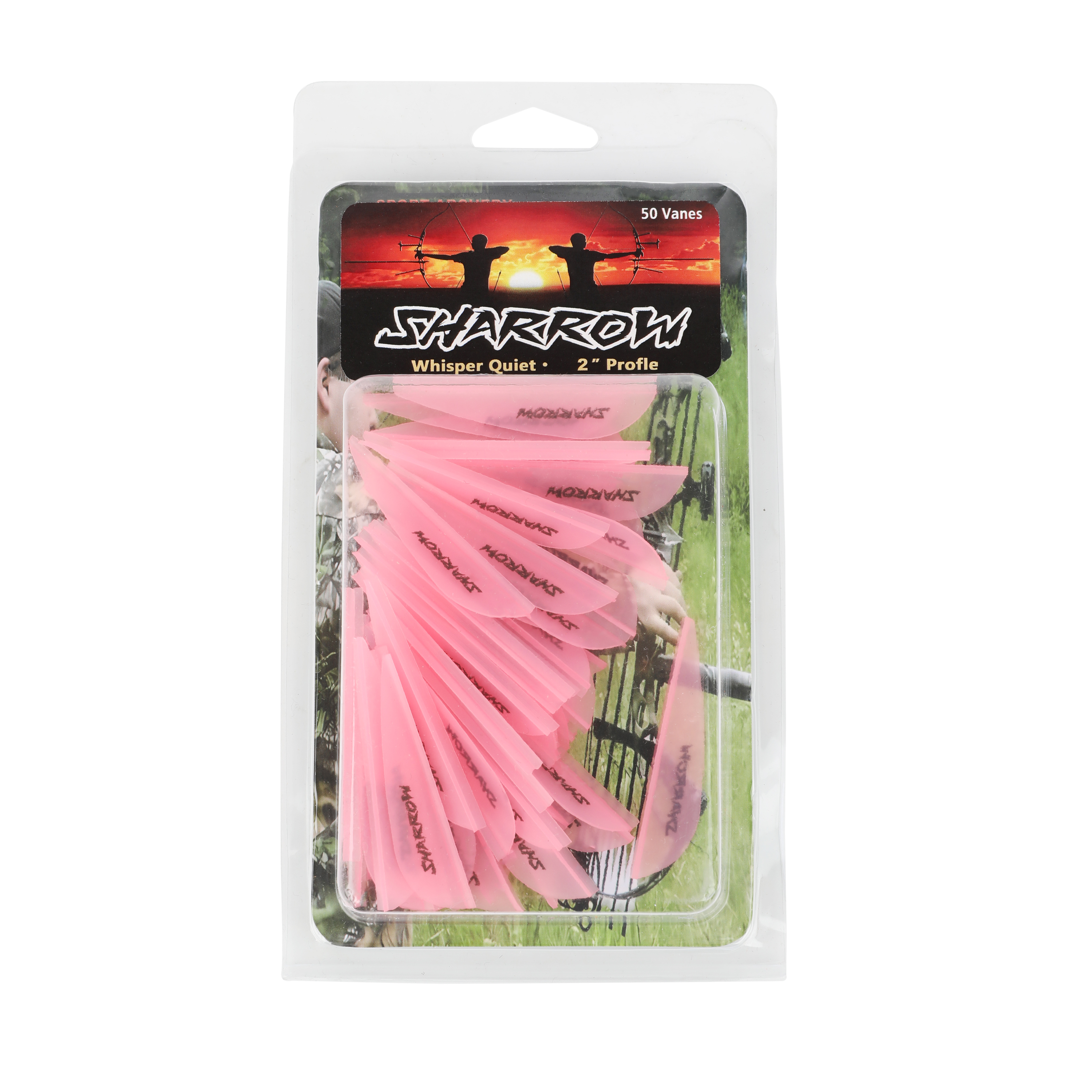 Transparent Arrow Vanes 2/3/4 Inch Hunting Archery Feather Fletching