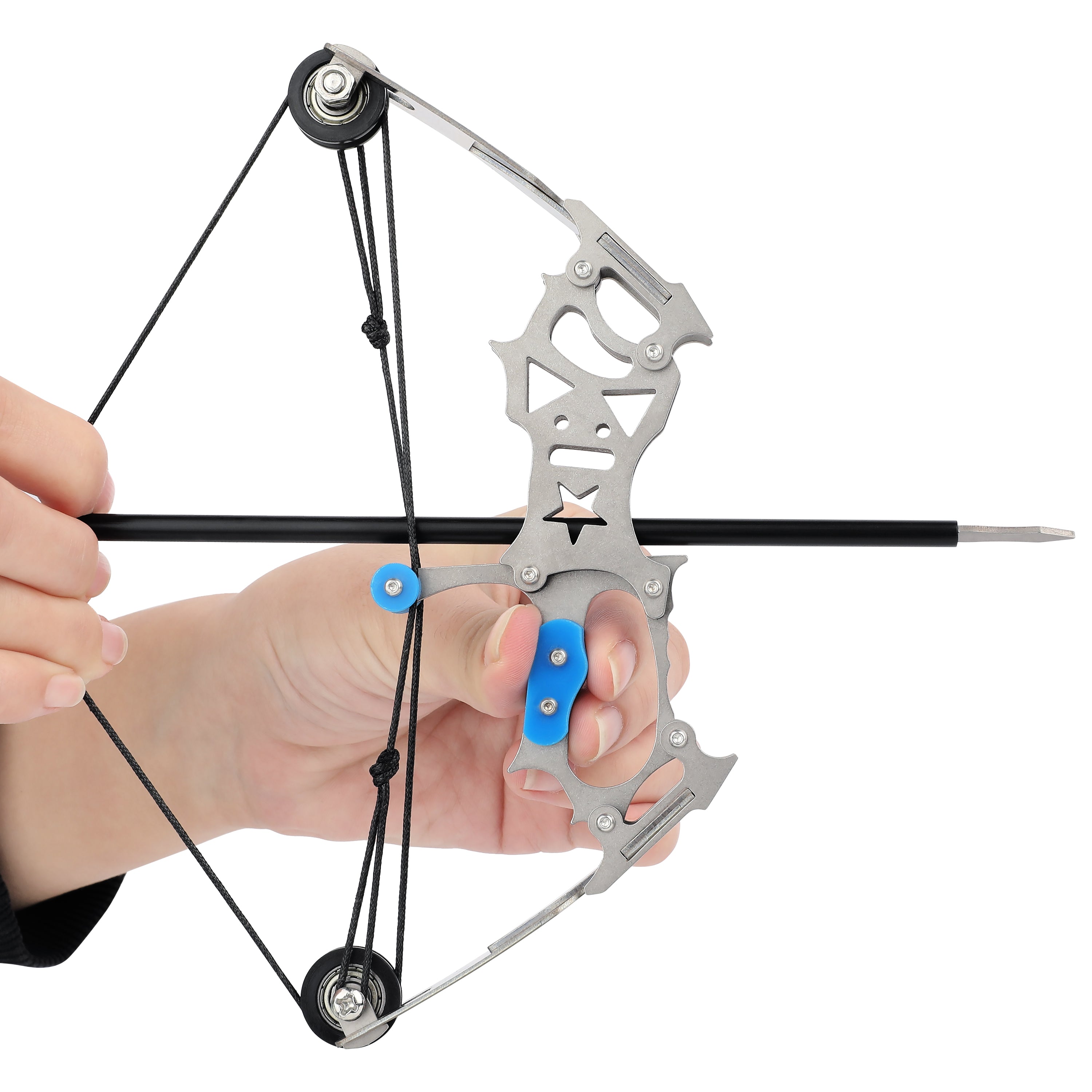 Mini Compound Bow Arrow Set Gift Target Toy Archery Practice