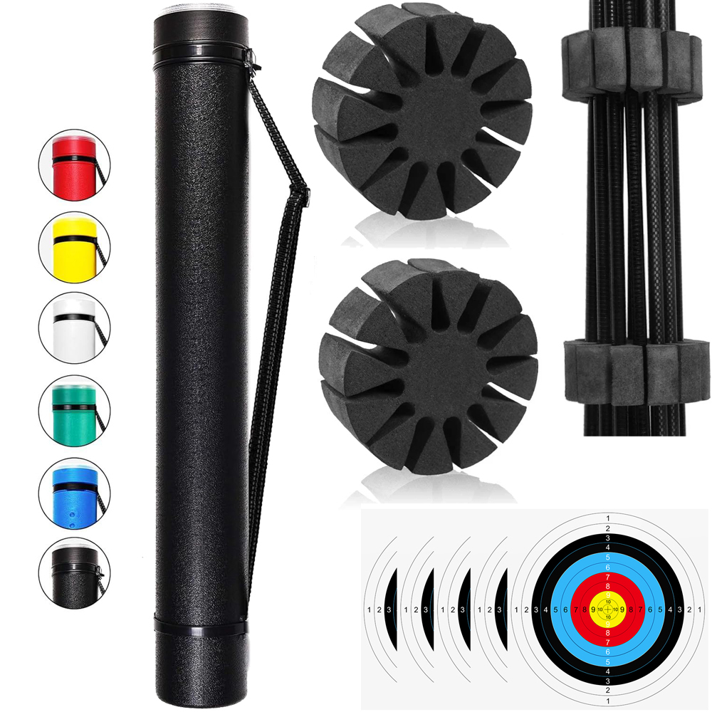 Arrow Tube Case Holder Archery Quivers for Hunting Target 
