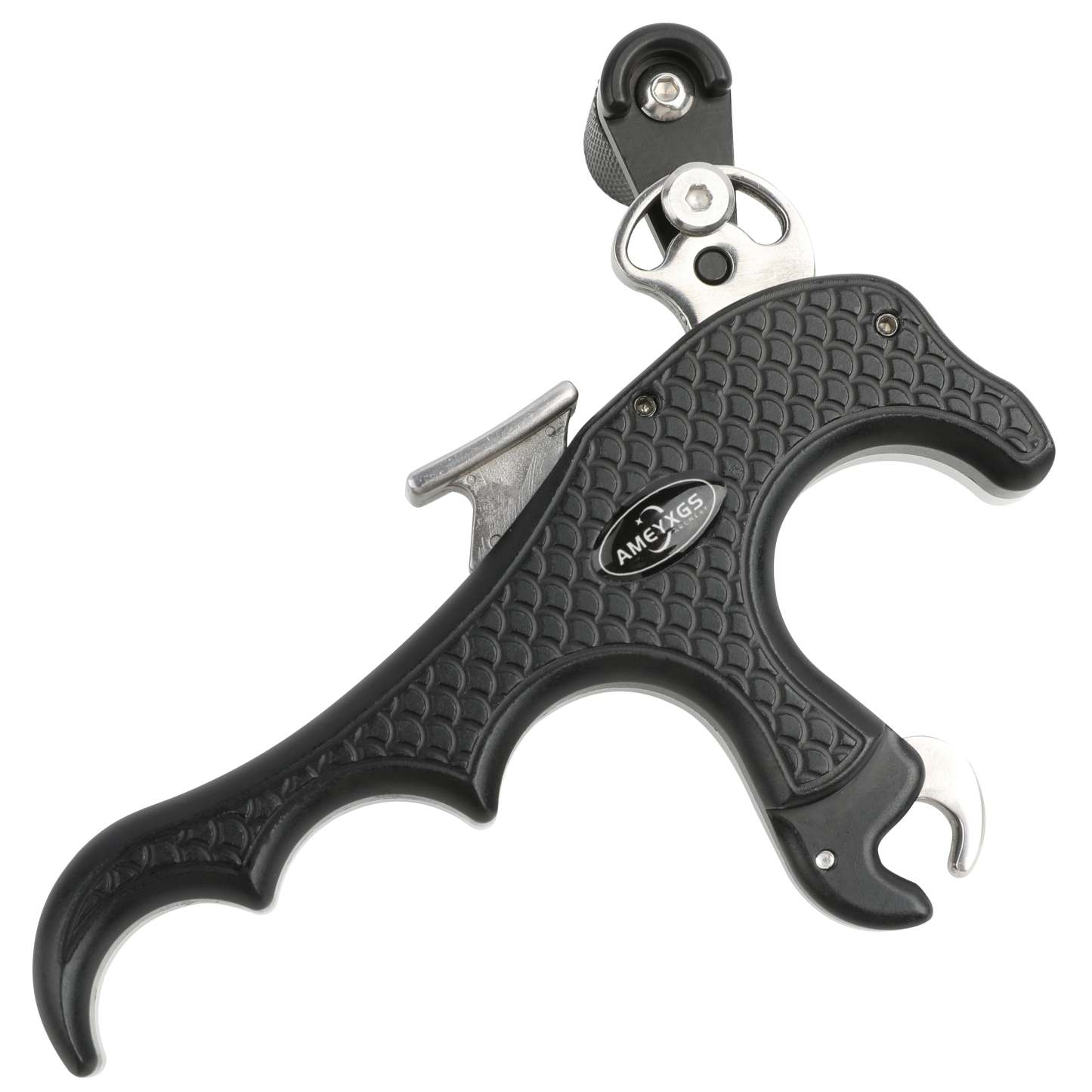 🎯Automatic Release Aids 3 Finger Grip Thumb Caliper Compound Bow Archery-AMEYXGS Archery