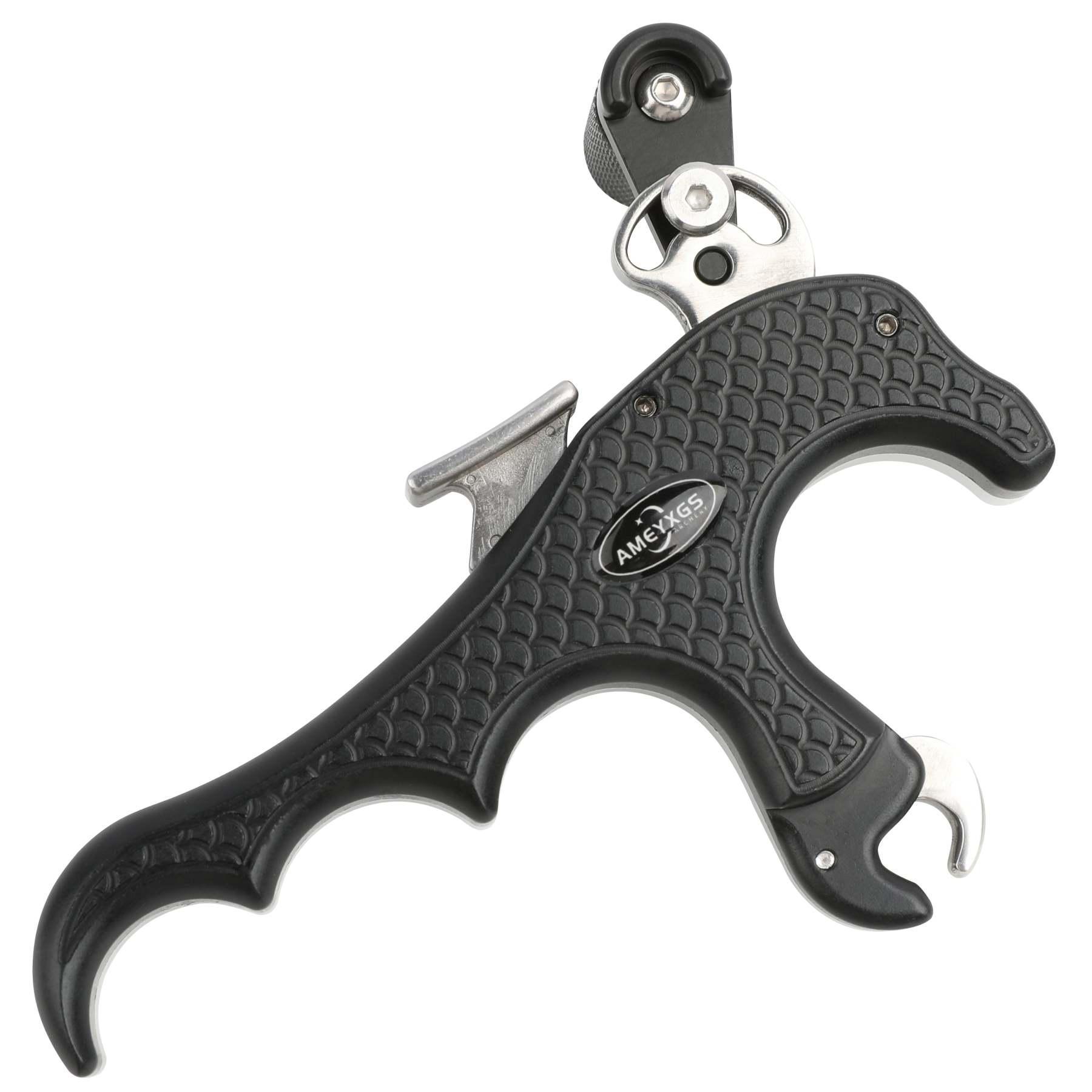 🎯Automatic Release Aids 3 Finger Grip Thumb Caliper Compound Bow Archery-AMEYXGS Archery