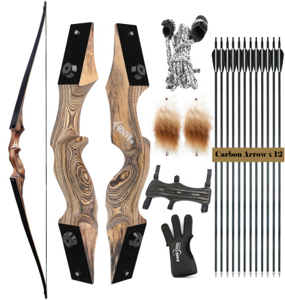 Black Hunter Rrcueve Longbow Hunting 