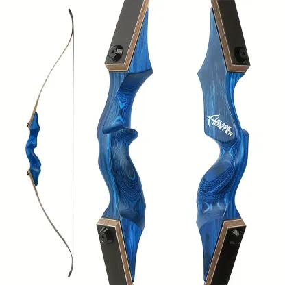 45lbs Black Hunter Recurve Bow Hunting Kit