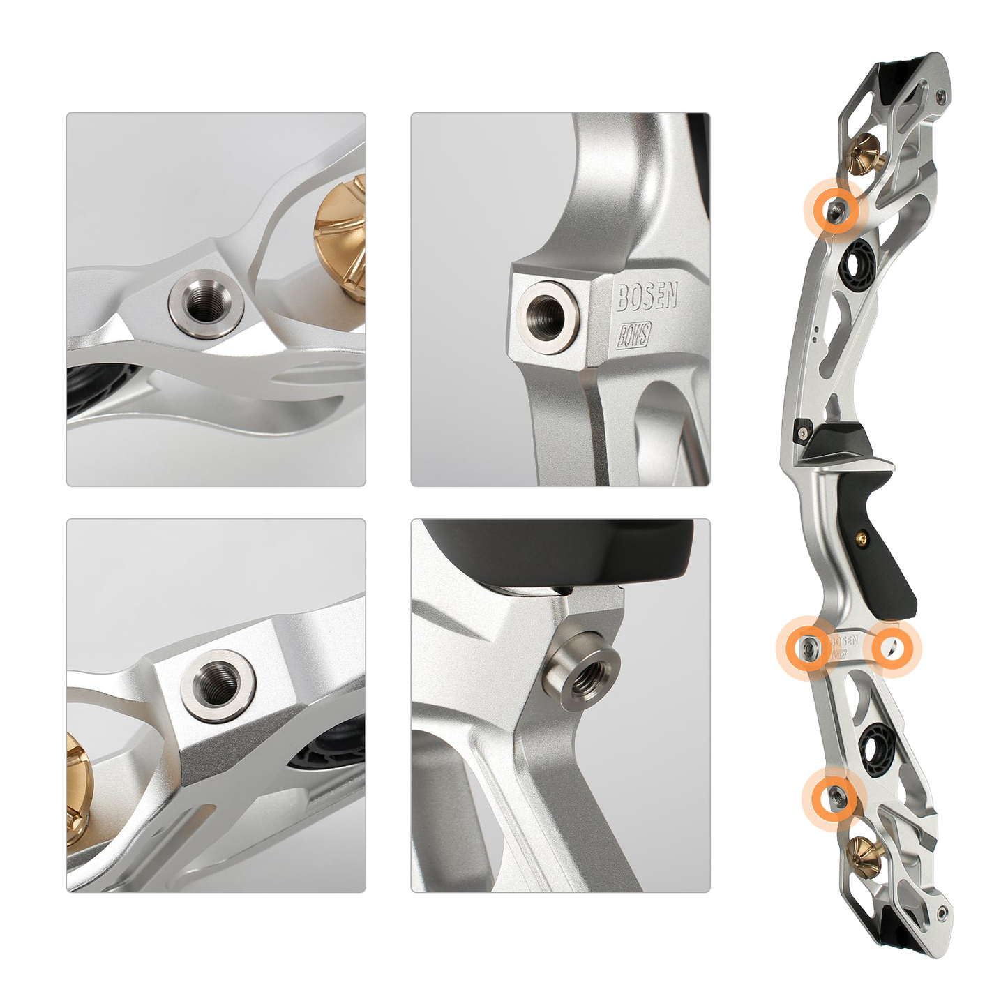 BOSEN RANGER 21" 25'' Riser Archery Traditional Hunting