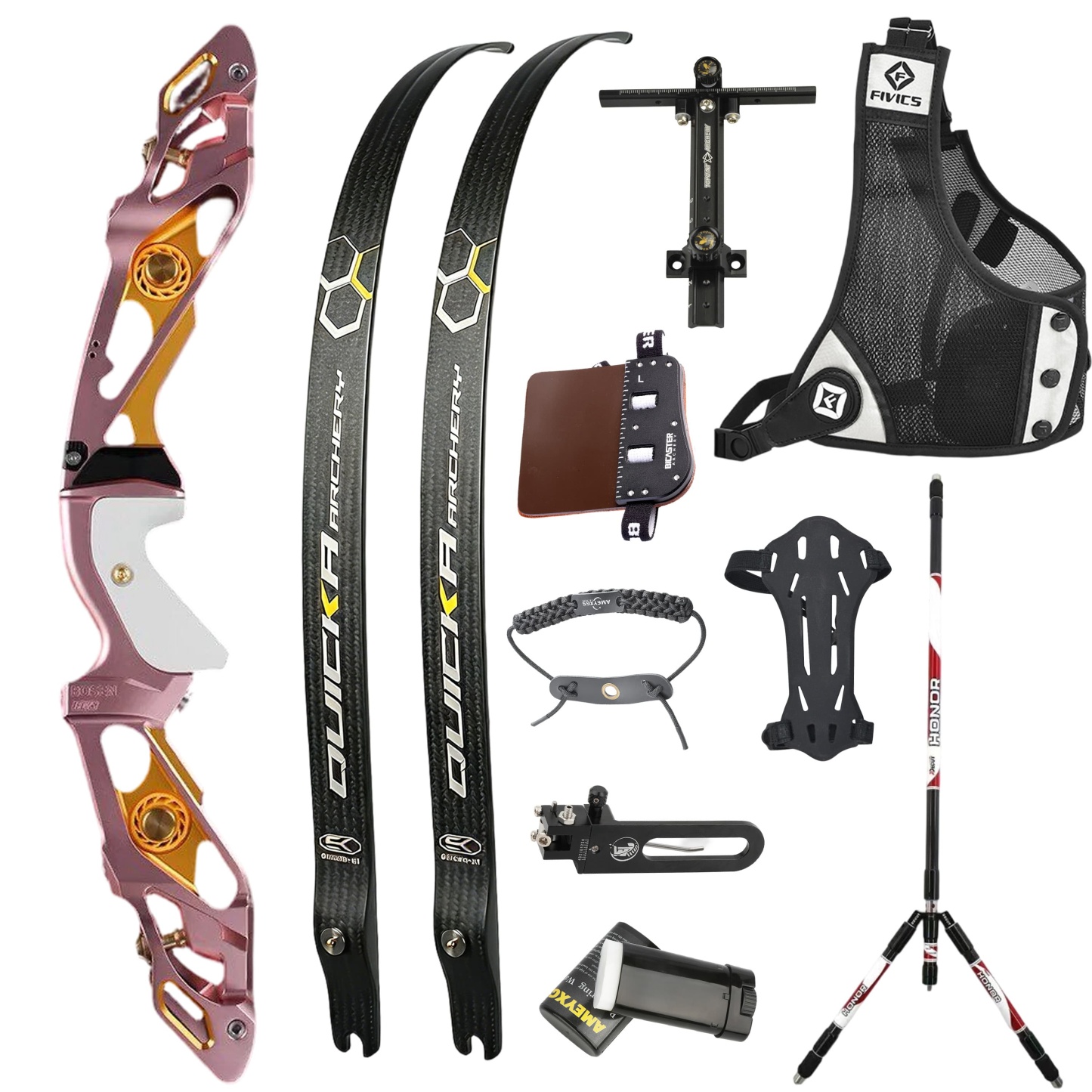 BOSEN Recurve Bow Kit 18-50bs Takedown Bow Shooting Archery