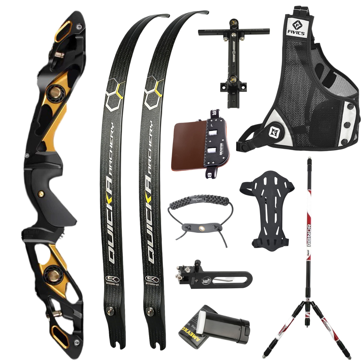 BOSEN Recurve Bow Kit 18-50bs Takedown Bow Shooting Archery