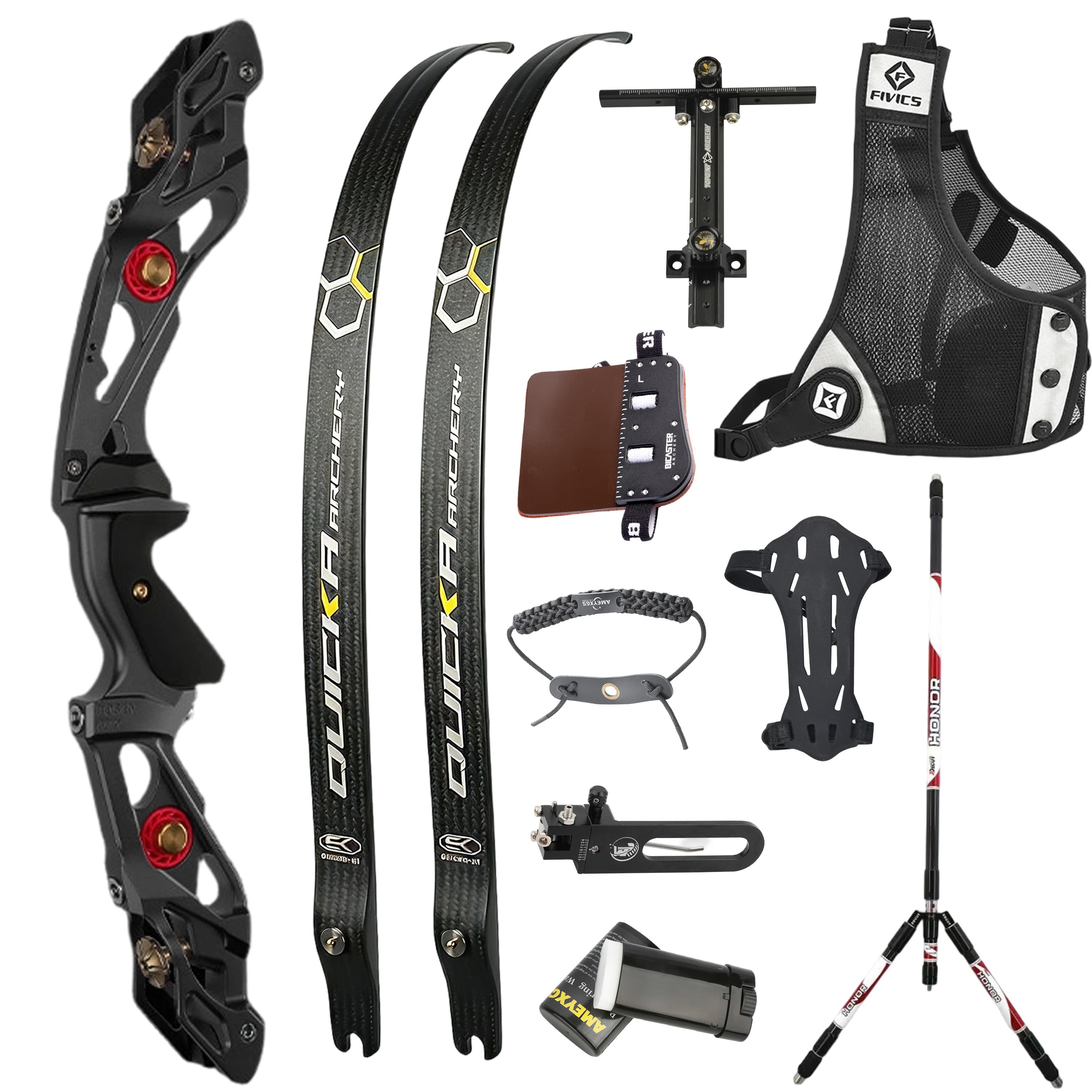 BOSEN Recurve Bow Kit 18-50bs Takedown Bow Shooting Archery