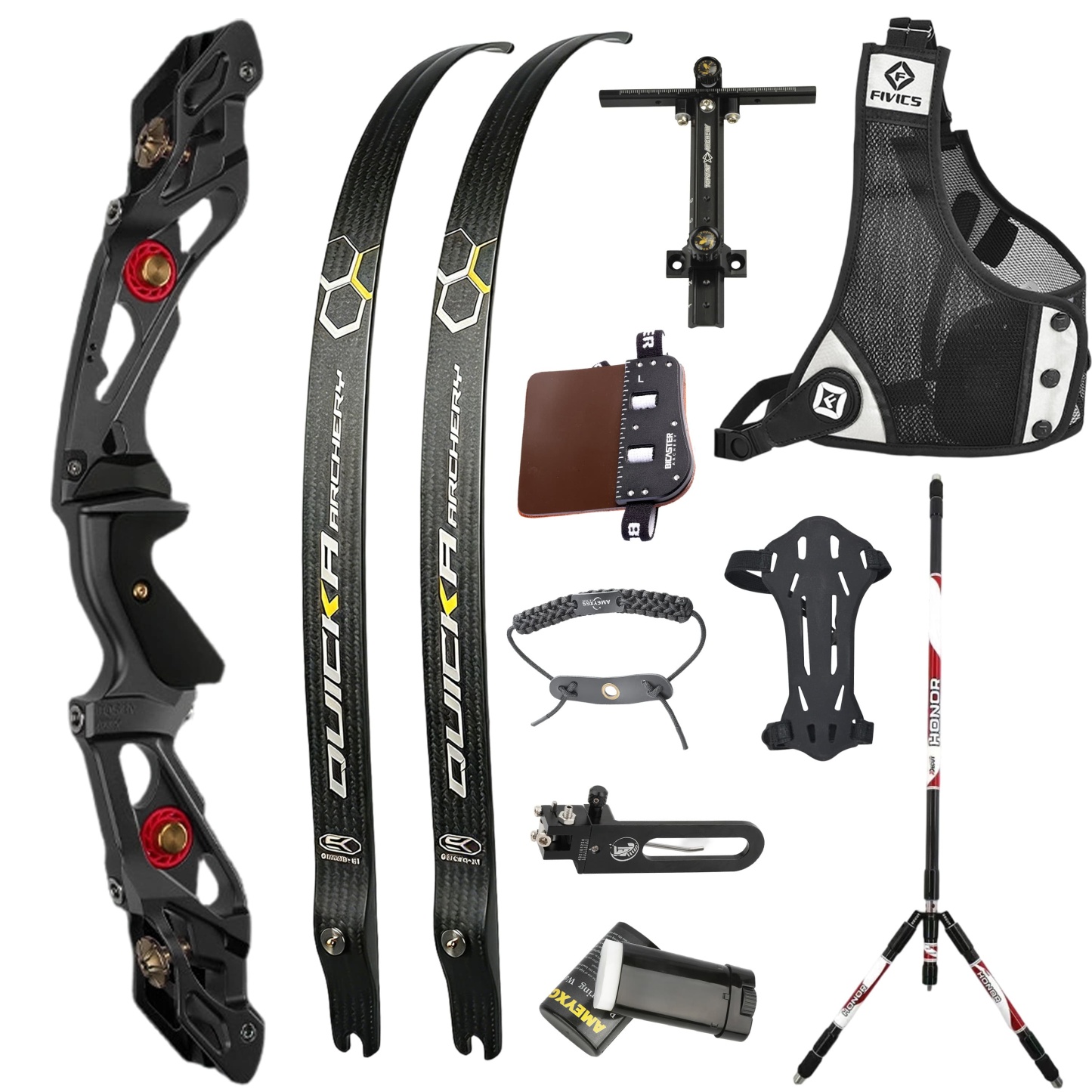 BOSEN Recurve Bow Kit 18-50bs Takedown Bow Shooting Archery