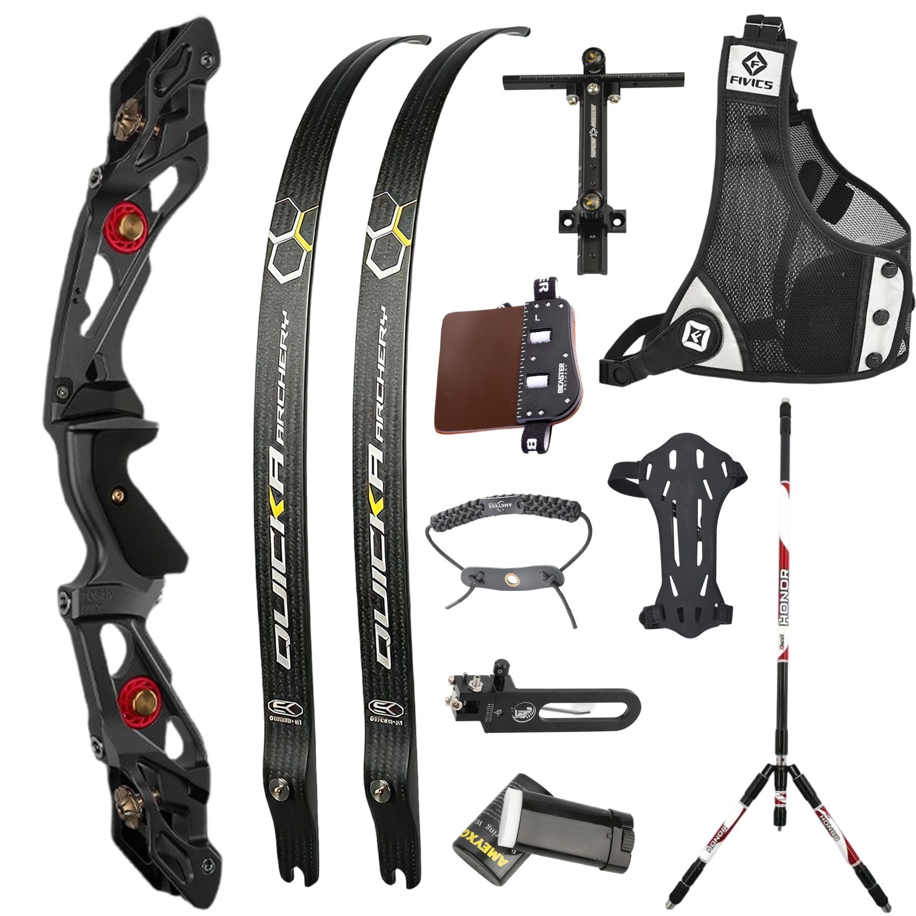 BOSEN Recurve Bow Kit 18-50bs Takedown Bow Shooting Archery