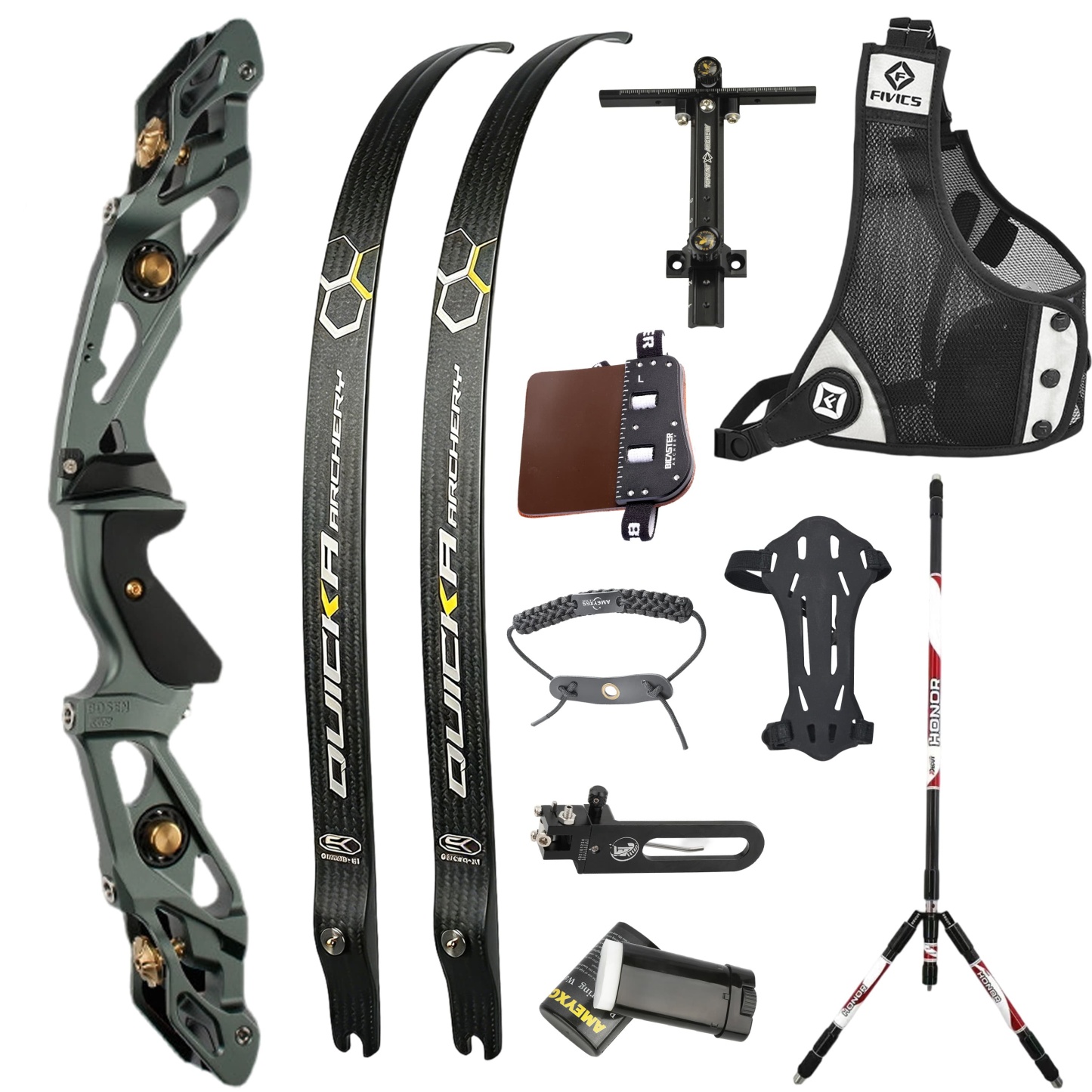 BOSEN Recurve Bow Kit 18-50bs Takedown Bow Shooting Archery