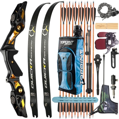 BOSEN  Takedown Recurve Bow Kit 18-50bs Shooting Archery