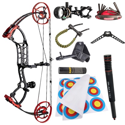 TUOLU Dual-use Compound Bow Archery 40-70lbs Shooting