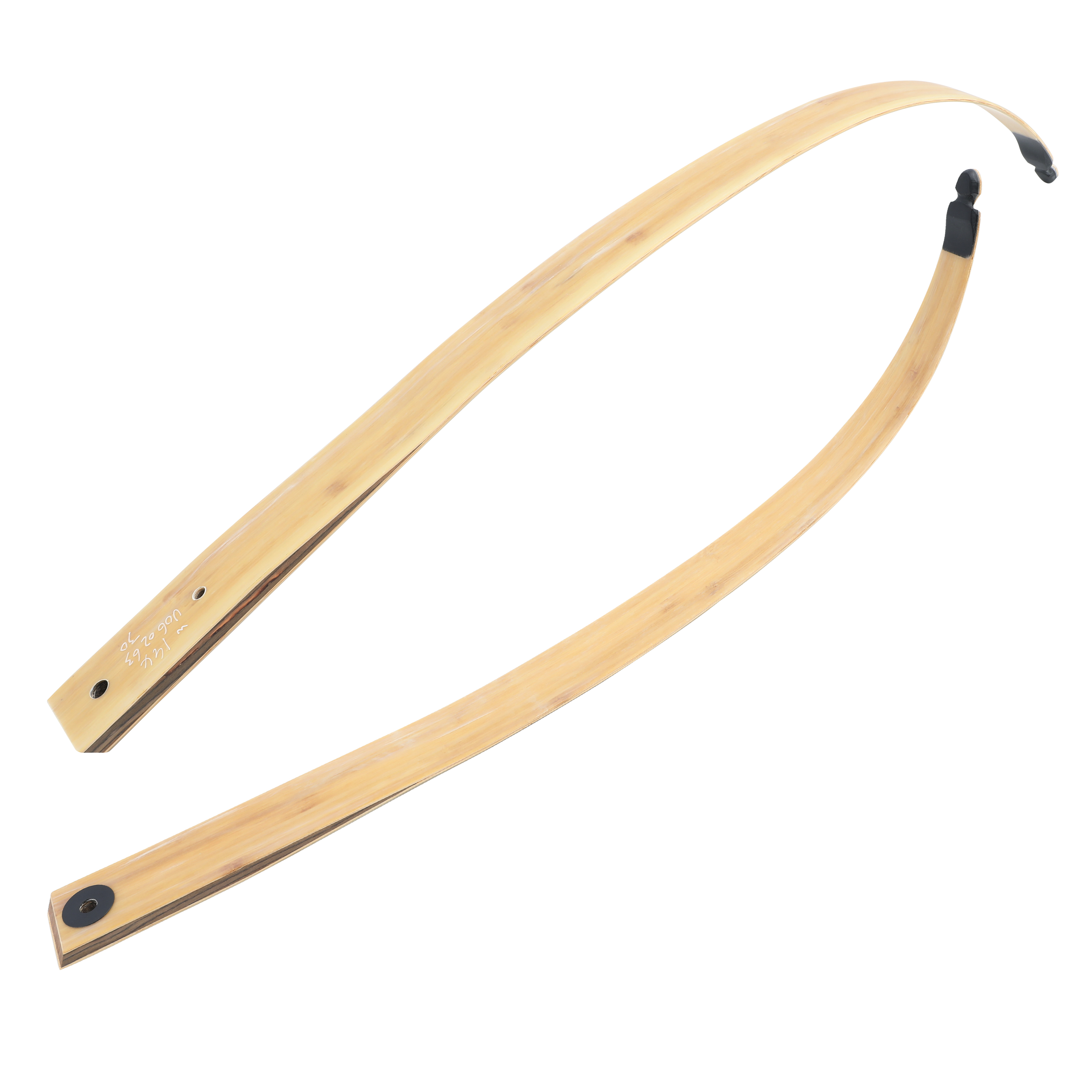 Black Hunter Recurve Limbs （ Transparent Bamboo）