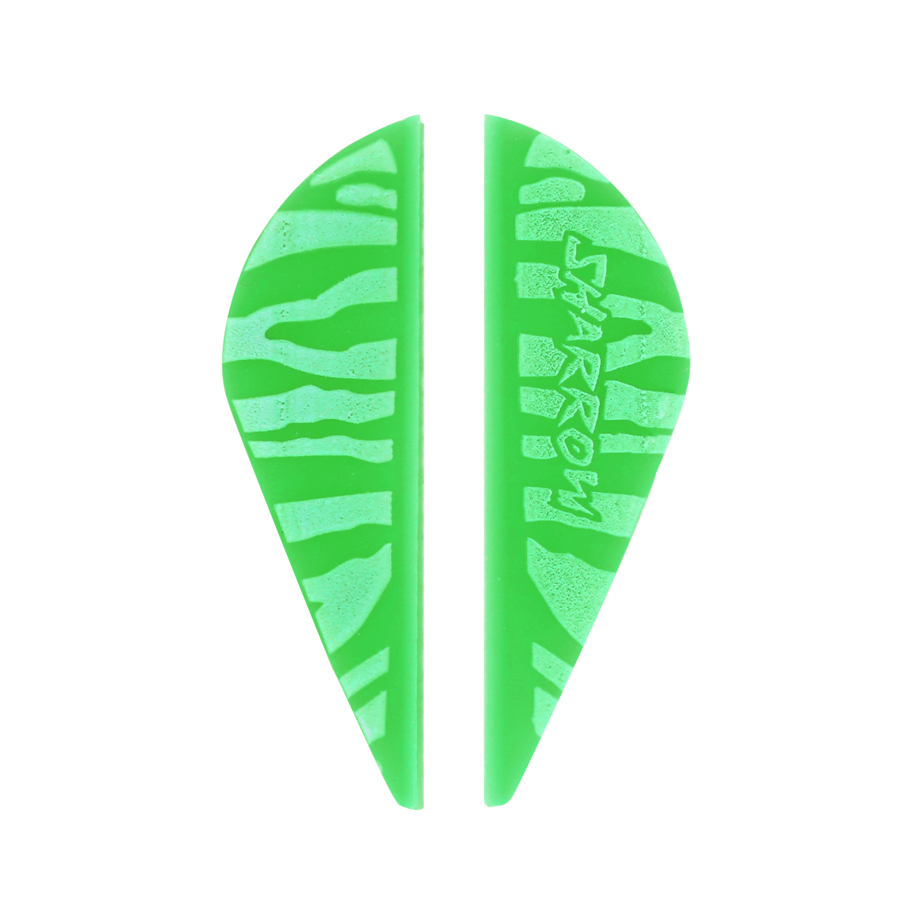 Blazer Vanes，2inch Zebra Archery Arrows Accessory