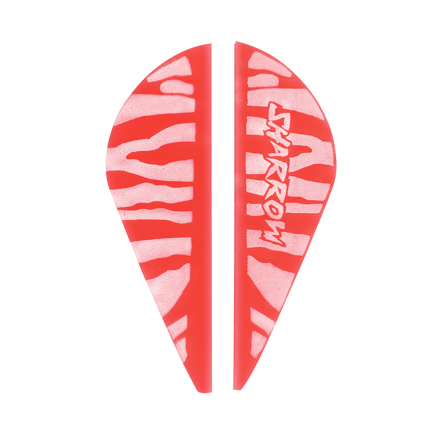 Blazer Vanes，2inch Zebra Archery Arrows Accessory