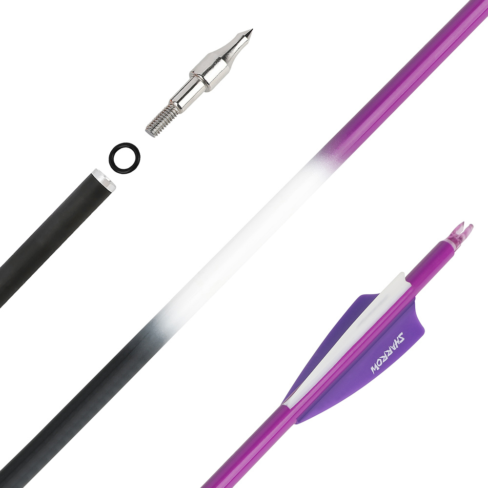 Blood Arrows Archery Field Outdoor Hunting ( Purple )