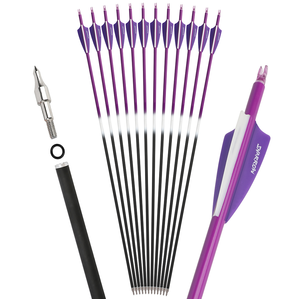 Blood Arrows Archery Field Outdoor Hunting ( Purple )