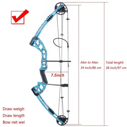 Blue M131 Compound Bow Kit | 30–55lbs Adjustable Draw