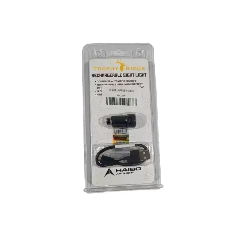 Archery Sight Light TEFEIRJI Rechargeable LED Bow Light 3 Mode