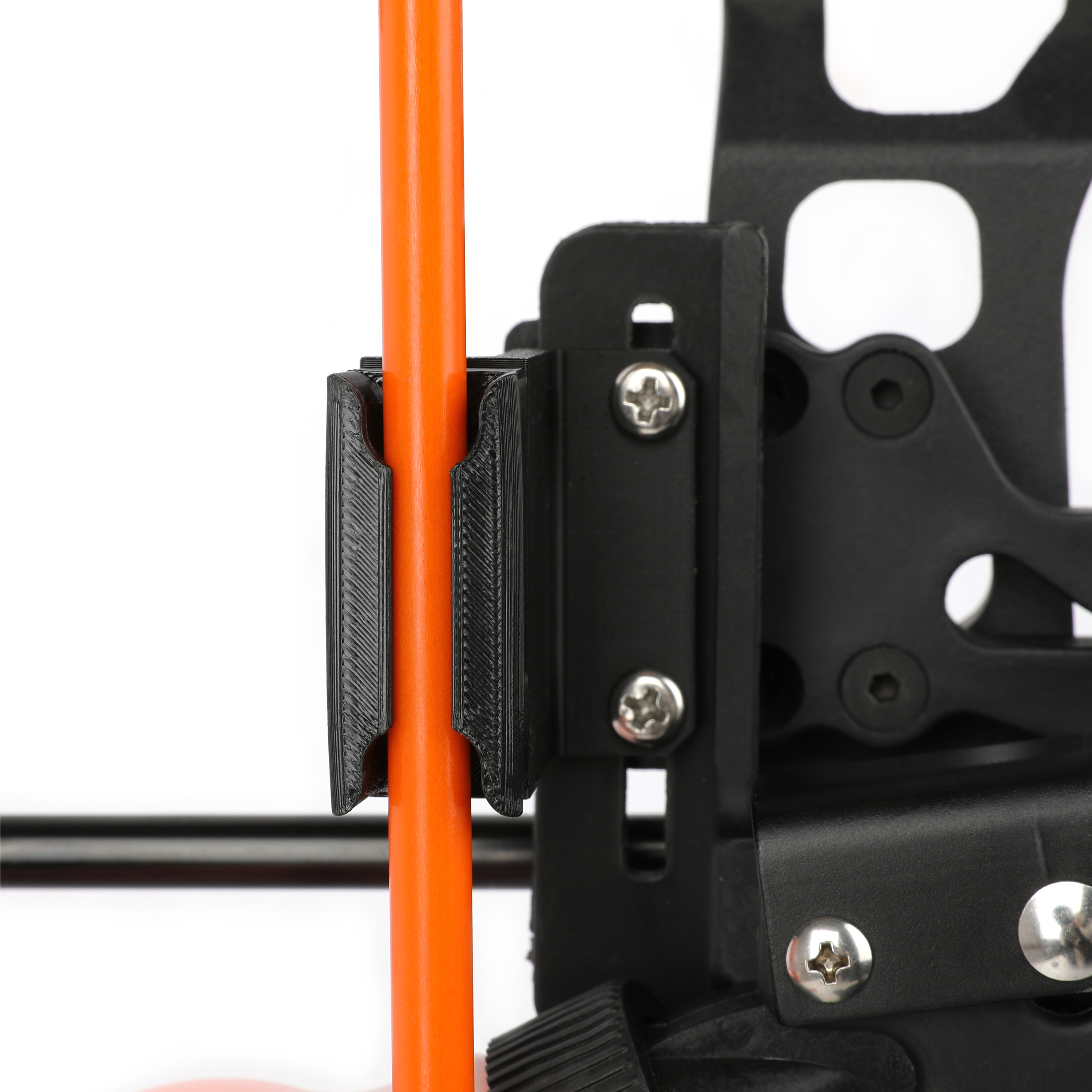 bow fishing strap on reel holder 3rd Hand Rod Strap to the front to use the 5/16 hole for a stabilizer or reel seat AMS Traditional Bowfishing Reel Mounting