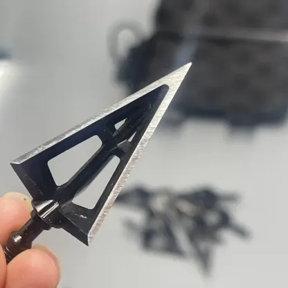 Archery Broadheads Fixed Blades For Crossbow Hunting