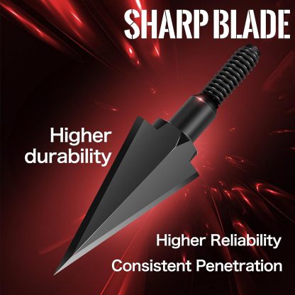 Broadheads 100 Grain Traditional Archery Arrow Tips 