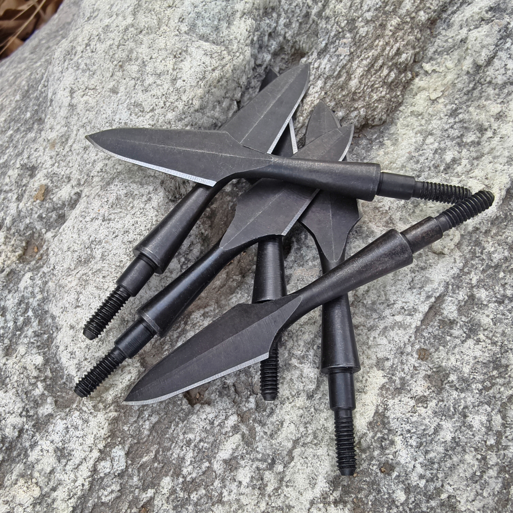 Traditional Broadheads Screw-in Archery Tips (6pcs/Box)