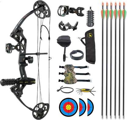 🎯TOPOINT ARCHERY M3 Compound Bow Package for Beginners Junior&kids ,10-30Lbs Adjustable-AMEYXGS Archery