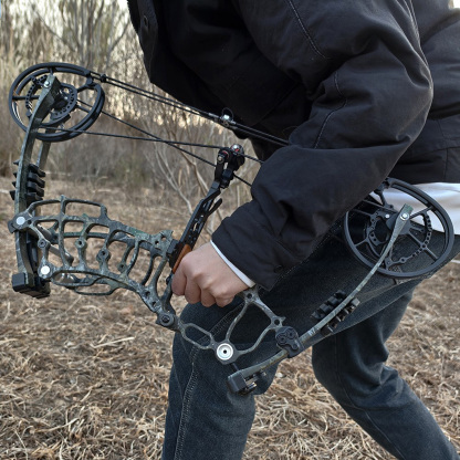 Dual-Use Compound Bow 30-70 lbs Hunting & Target Archery