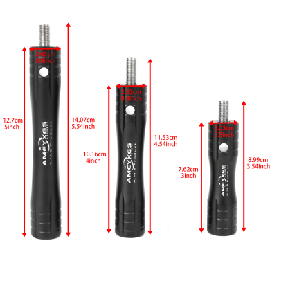 Archery Stabilizer Extension Rod 3" 4" 5" | Compound & Recurve Bow
