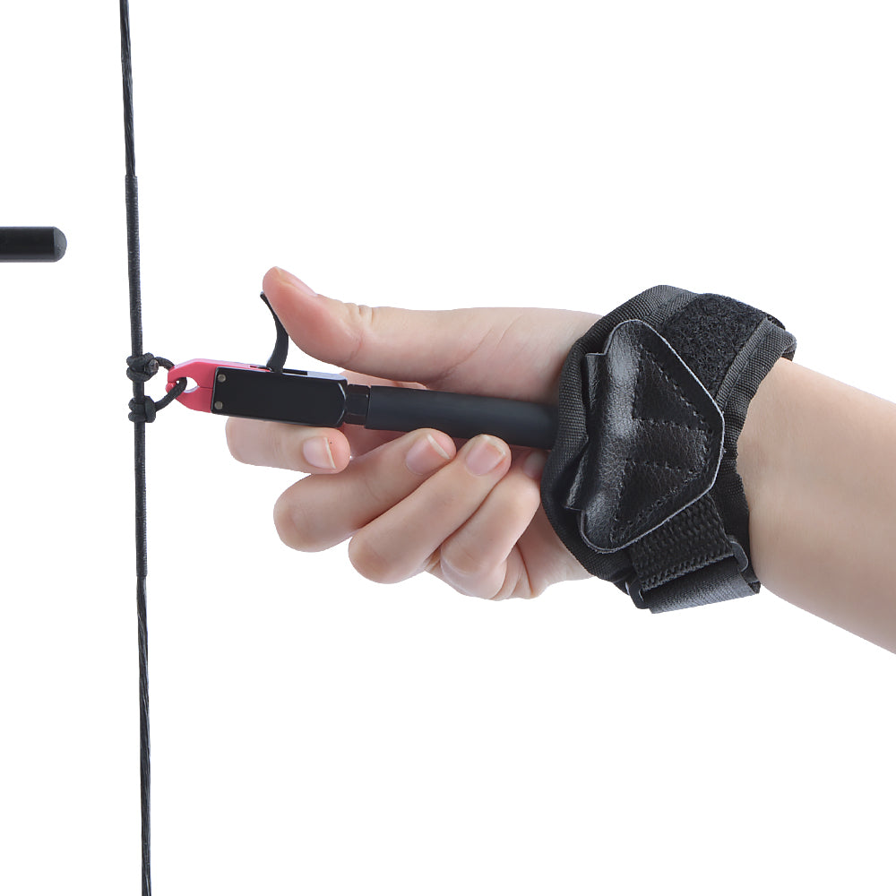 🎯360° Archery Caliper Release (Wrist Strap)Trigger for Children Compound Bow Hunting-AMEYXGS Archery