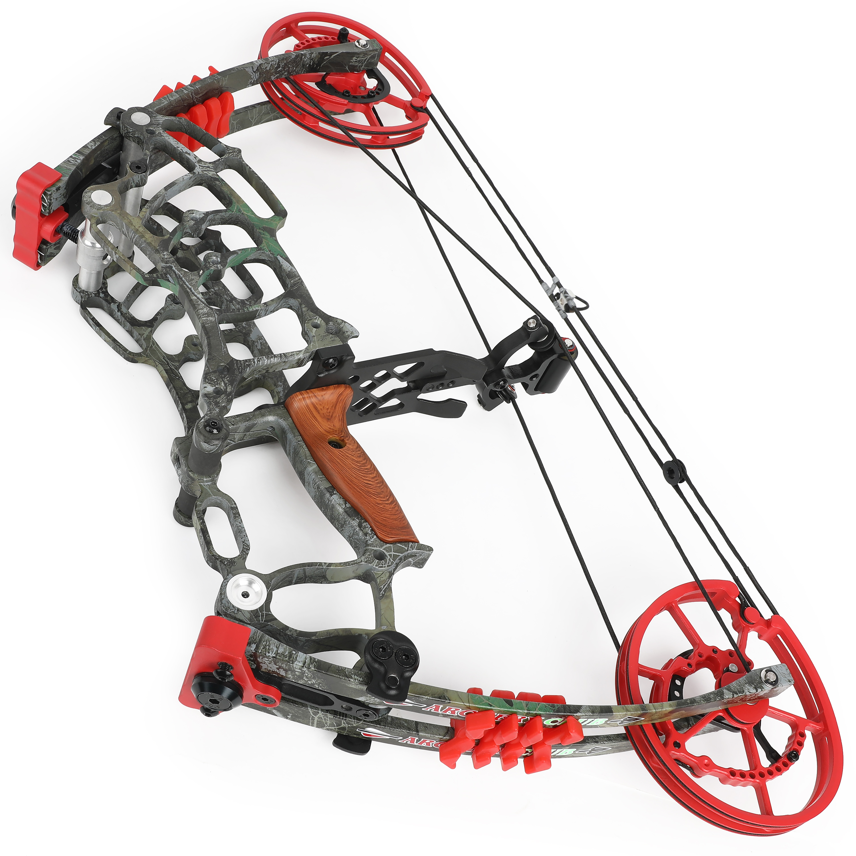 Forest Camouflage Archery Bowhunting Dual Purpose Compound Bow 30-70 lbs