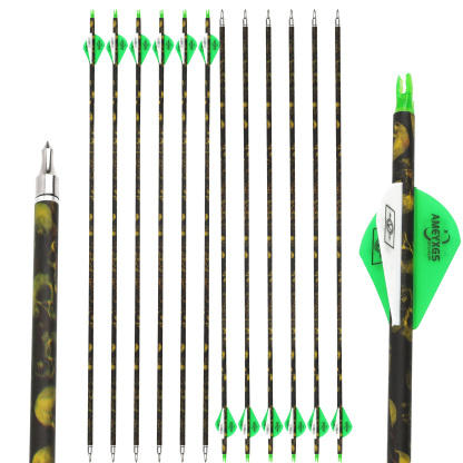 🎯 Carbon Arrows Archery Hunting Targeting Practice for Compound Bow Recurve Bow