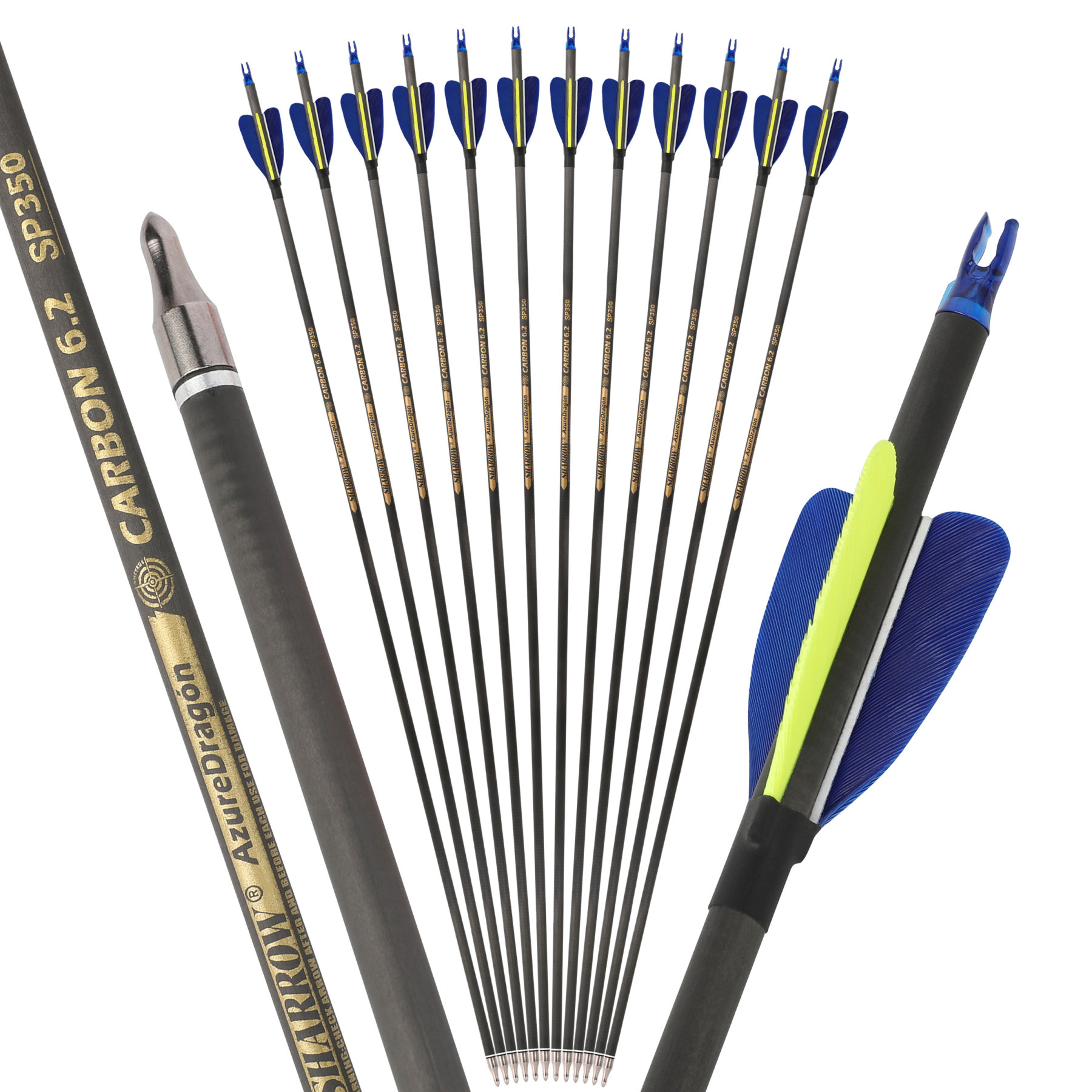 Carbon Arrows Heart-shaped Turkey Feather for Hunting Target