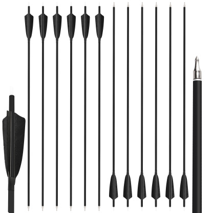 28" 30" 31" Carbon Arrows for Recurve Compound Bow Hunting