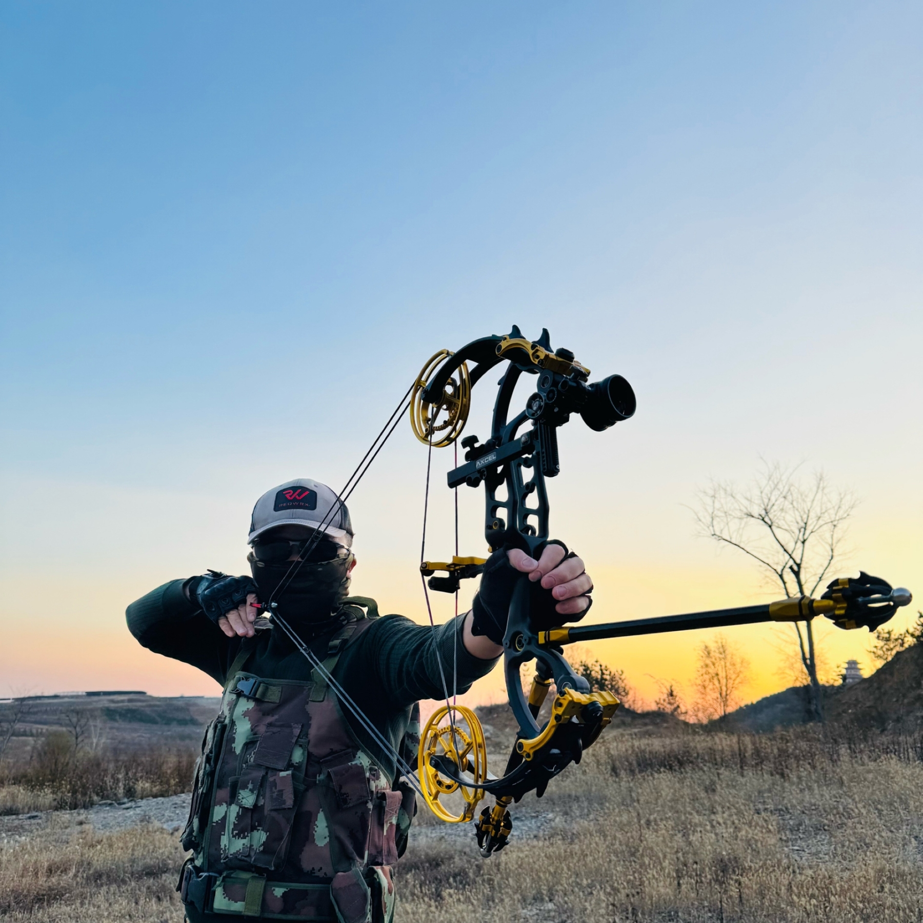 Carbon Dual-use Compound Bow Hunting Archery