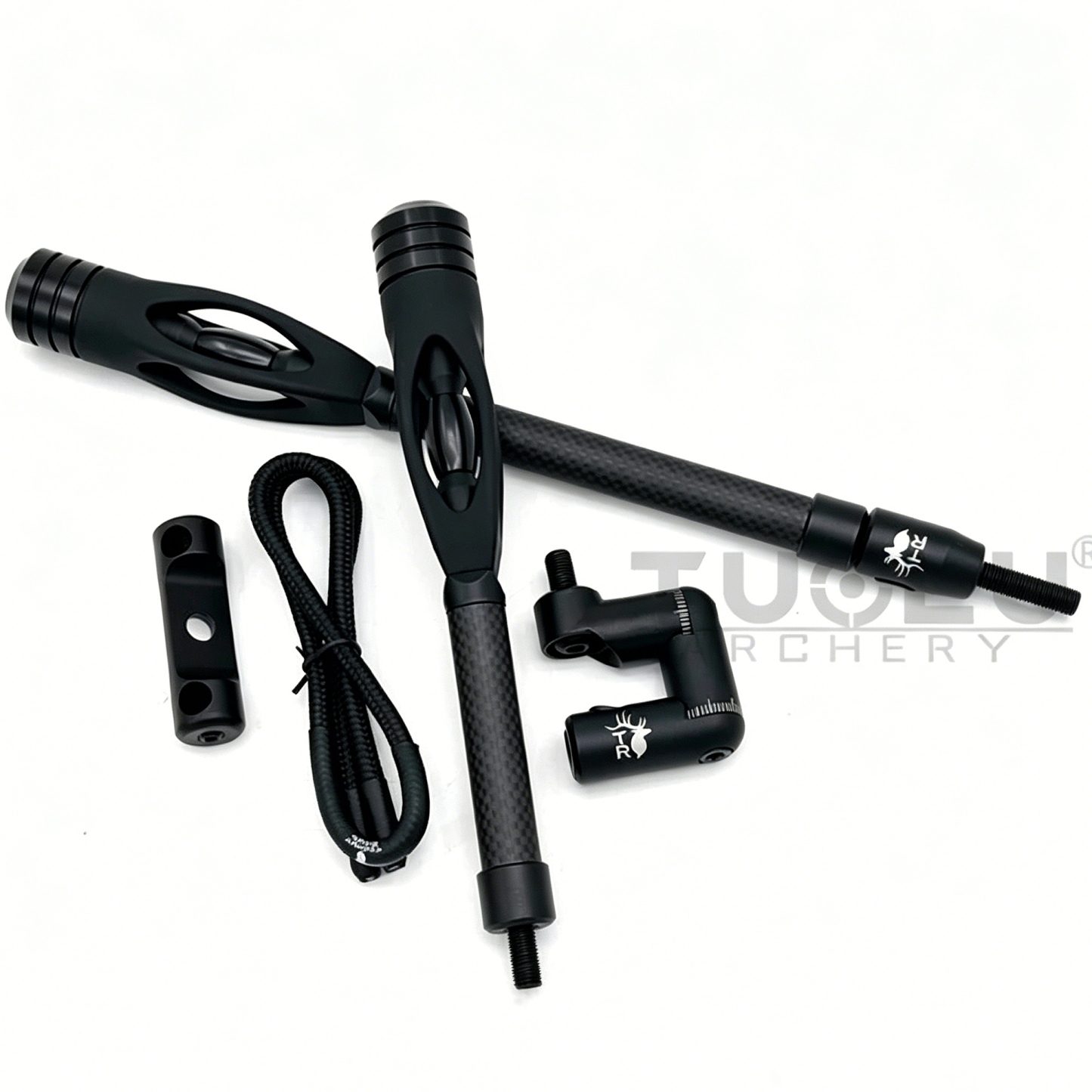 TEFEIRJI Compound Bow Carbon Stabilizer Quick Release Rod