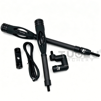 TEFEIRJI Compound Bow Carbon Stabilizer Quick Release Rod