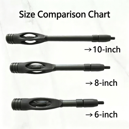 TEFEIRJI Compound Bow Carbon Stabilizer Quick Release Rod