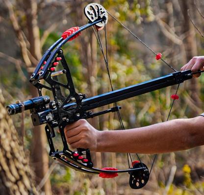 High Precision Compound Bowhunting with Laser